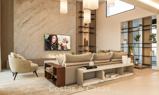 Luxuriously renovated, modern Mediterranean luxury villa for sale in the heart of Nueva Andalucia, Marbella 789067 