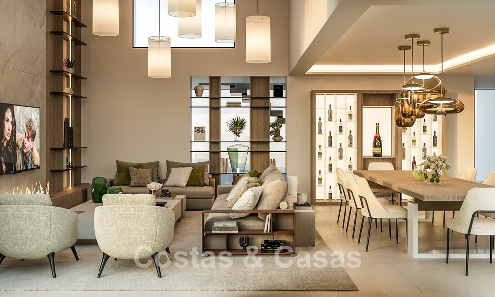 Luxuriously renovated, modern Mediterranean luxury villa for sale in the heart of Nueva Andalucia, Marbella 789070