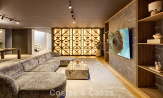 Attractive designer villa with spectacular sea views for sale in Elviria, east of Marbella center 789084 