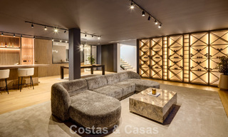 Attractive designer villa with spectacular sea views for sale in Elviria, east of Marbella center 789085 