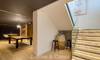 Attractive designer villa with spectacular sea views for sale in Elviria, east of Marbella center 789086 