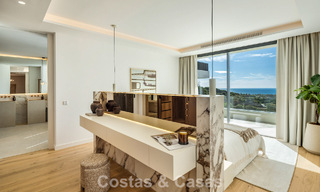 Attractive designer villa with spectacular sea views for sale in Elviria, east of Marbella center 789094 