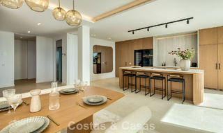 Attractive designer villa with spectacular sea views for sale in Elviria, east of Marbella center 789102 