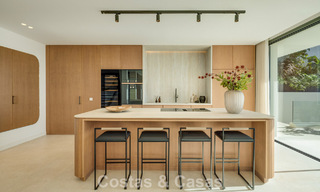 Attractive designer villa with spectacular sea views for sale in Elviria, east of Marbella center 789109 