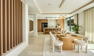 Attractive designer villa with spectacular sea views for sale in Elviria, east of Marbella center 789112 