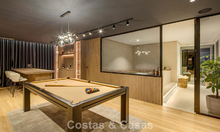 Attractive designer villa with spectacular sea views for sale in Elviria, east of Marbella center 789119 