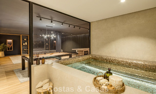 Attractive designer villa with spectacular sea views for sale in Elviria, east of Marbella center 789120 