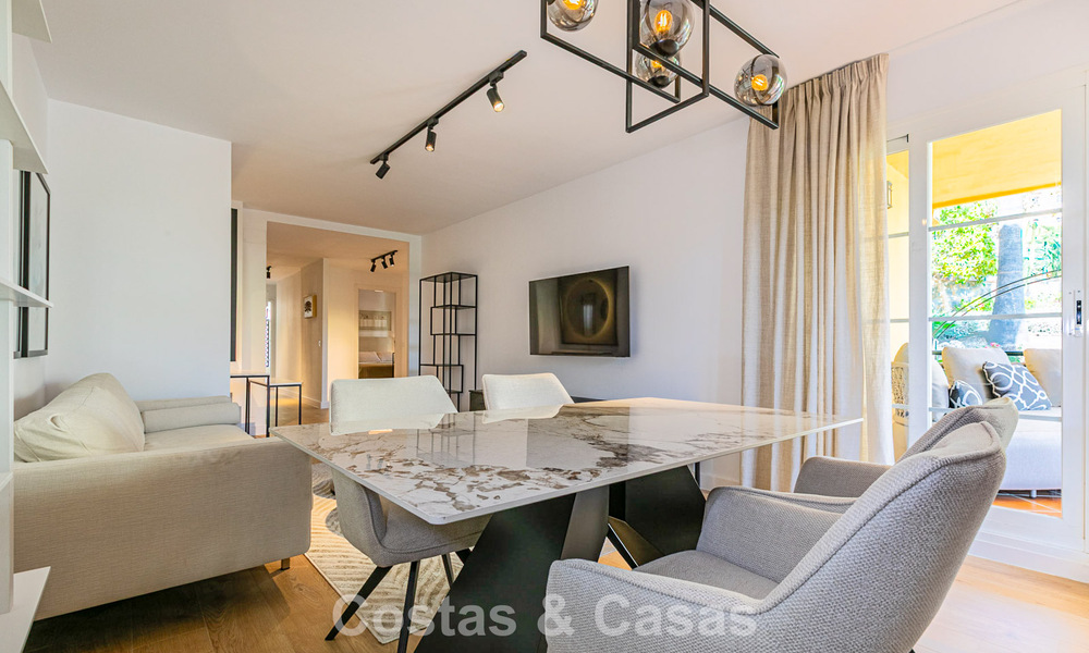 Refurbished apartment for sale within walking distance of local amenities and Puerto Banus in Nueva Andalucia, Marbella 789342