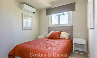 Duplex penthouse with sea views for sale within walking distance of amenities and Puerto Banus in Nueva Andalucia, Marbella 789322 