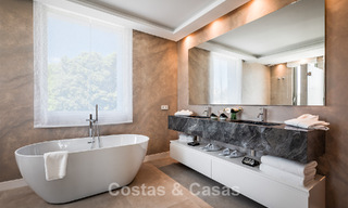 Move-in ready luxury villa with minimalist architecture for sale on the New Golden Mile between Marbella and Estepona 789691 