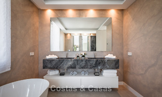 Move-in ready luxury villa with minimalist architecture for sale on the New Golden Mile between Marbella and Estepona 789692 