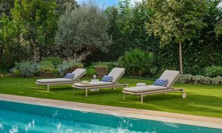 Move-in ready luxury villa with minimalist architecture for sale on the New Golden Mile between Marbella and Estepona 789700 