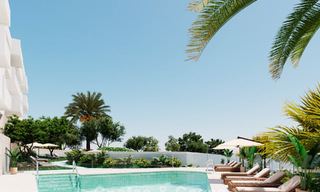Contemporary new-build apartments for sale bordering the golf course in Mijas, Costa del Sol 789301 