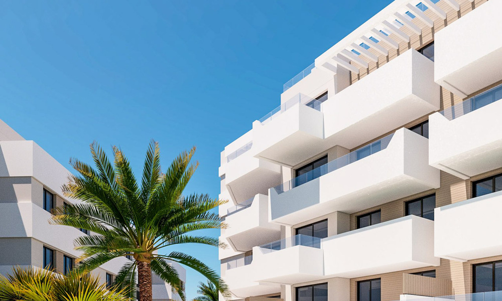 Contemporary new-build apartments for sale bordering the golf course in Mijas, Costa del Sol 789302