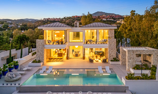 Exclusive contemporary luxury villa for sale within a secured community in La Quinta, Benahavís - Marbella 789403 