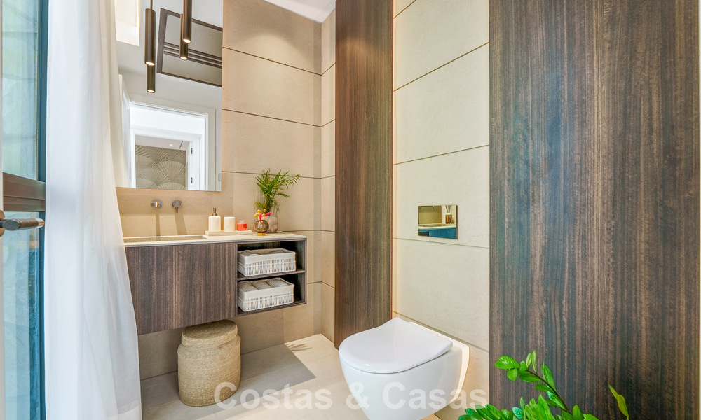 Exclusive contemporary luxury villa for sale within a secured community in La Quinta, Benahavís - Marbella 789426