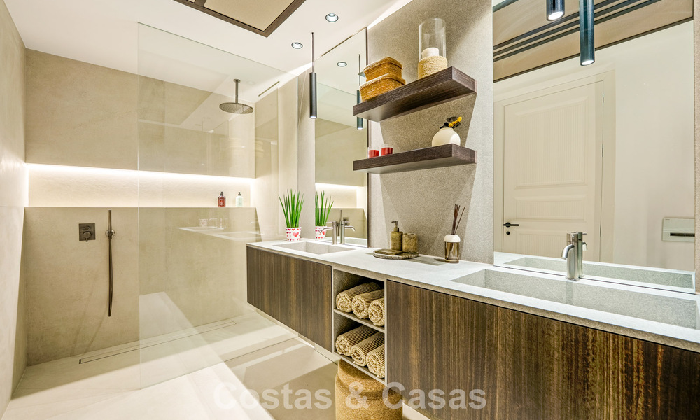 Exclusive contemporary luxury villa for sale within a secured community in La Quinta, Benahavís - Marbella 789436