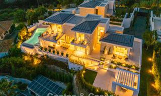 Modern-Mediterranean luxury villa for sale within a gated premier community in La Quinta, Benahavís - Marbella 789461 