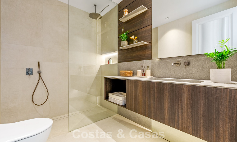 Modern-Mediterranean luxury villa for sale within a gated premier community in La Quinta, Benahavís - Marbella 789466