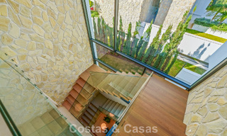 Modern-Mediterranean luxury villa for sale within a gated premier community in La Quinta, Benahavís - Marbella 789491 