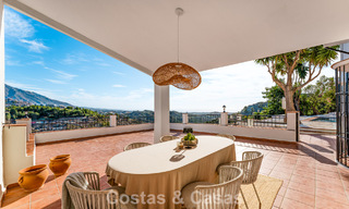 Elegant Andalusian luxury villa with timeless charm for sale in El Madroñal, Marbella - Benahavis 789523 