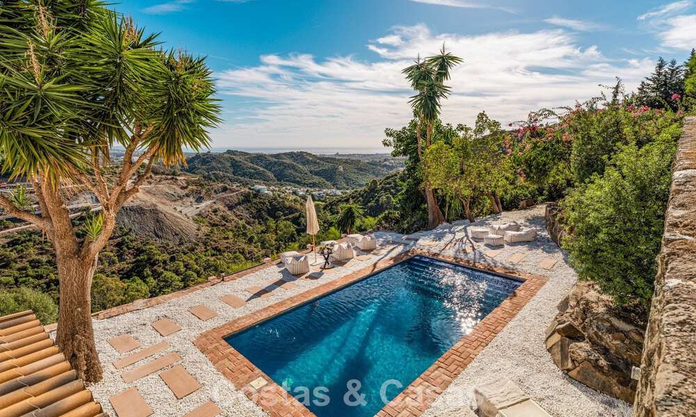 Elegant Andalusian luxury villa with timeless charm for sale in El Madroñal, Marbella - Benahavis 789524