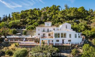 Elegant Andalusian luxury villa with timeless charm for sale in El Madroñal, Marbella - Benahavis 789532 