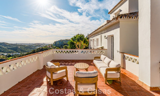 Elegant Andalusian luxury villa with timeless charm for sale in El Madroñal, Marbella - Benahavis 789548 