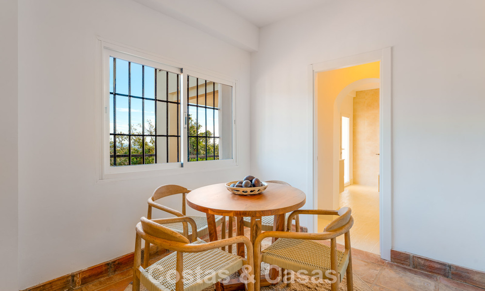 Elegant Andalusian luxury villa with timeless charm for sale in El Madroñal, Marbella - Benahavis 789550