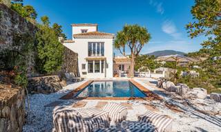 Elegant Andalusian luxury villa with timeless charm for sale in El Madroñal, Marbella - Benahavis 789561 