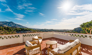 Elegant Andalusian luxury villa with timeless charm for sale in El Madroñal, Marbella - Benahavis 789563 