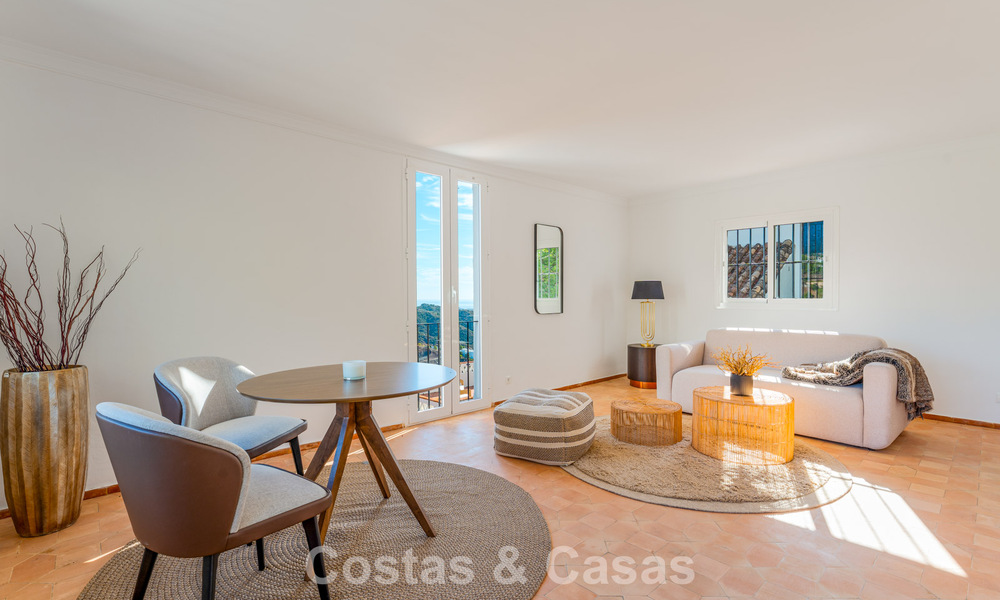 Elegant Andalusian luxury villa with timeless charm for sale in El Madroñal, Marbella - Benahavis 789568