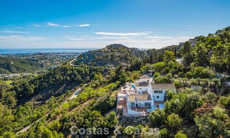 Elegant Andalusian luxury villa with timeless charm for sale in El Madroñal, Marbella - Benahavis 789569
