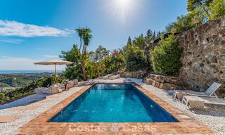 Elegant Andalusian luxury villa with timeless charm for sale in El Madroñal, Marbella - Benahavis 789574 