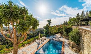 Elegant Andalusian luxury villa with timeless charm for sale in El Madroñal, Marbella - Benahavis 789578 