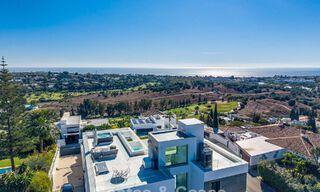 Move-in ready, state-of-the-art designer villa with panoramic views for sale in Marbella - Benahavis 789586 