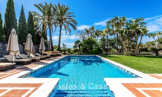 Remarkable Spanish villa for sale with sea views and a large plot in Sierra Blanca, Marbella 789622 