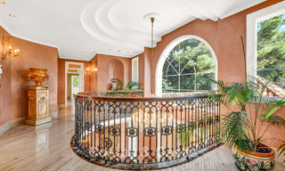 Remarkable Spanish villa for sale with sea views and a large plot in Sierra Blanca, Marbella 789628 