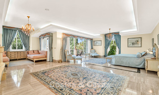 Remarkable Spanish villa for sale with sea views and a large plot in Sierra Blanca, Marbella 789630 