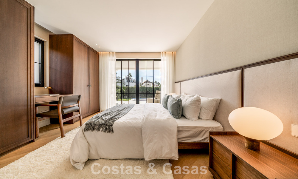 Modern-Mediterranean villa with sea views for sale in a preferred area of Nueva Andalucía, Marbella 789667