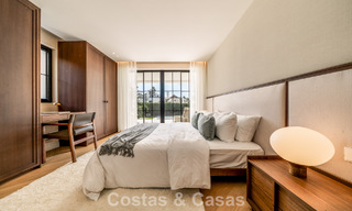 Modern-Mediterranean villa with sea views for sale in a preferred area of Nueva Andalucía, Marbella 789667 