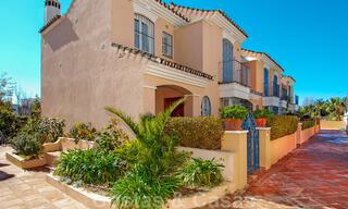 Charming townhouses for sale in a gated community on Marbella’s Golden Mile 808410 