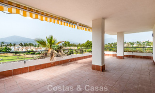 Spacious frontline golf penthouse apartment for sale close to all amenities in Guadalmina Alta and San Pedro, Marbella 790026 