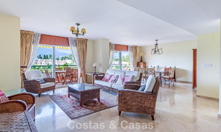 Spacious frontline golf penthouse apartment for sale close to all amenities in Guadalmina Alta and San Pedro, Marbella 790028 