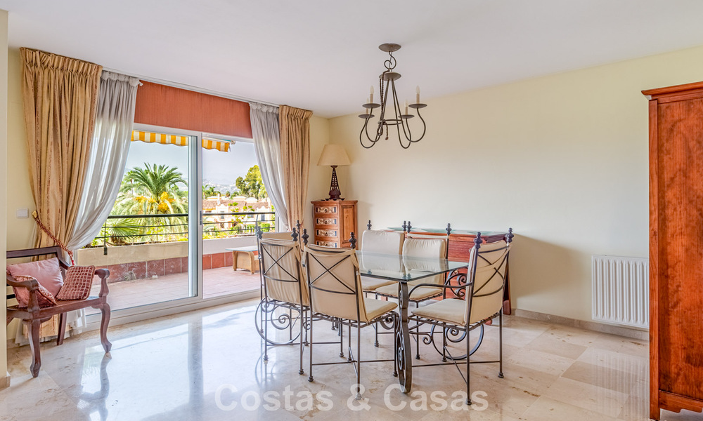 Spacious frontline golf penthouse apartment for sale close to all amenities in Guadalmina Alta and San Pedro, Marbella 790030