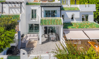 Prime Location! Spacious townhouse for sale with modern interior in the Aloha Golf community in Nueva Andalucía, Marbella 790163 