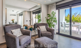 Prime Location! Spacious townhouse for sale with modern interior in the Aloha Golf community in Nueva Andalucía, Marbella 790164 