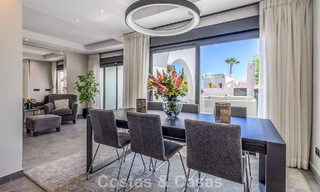 Prime Location! Spacious townhouse for sale with modern interior in the Aloha Golf community in Nueva Andalucía, Marbella 790169 