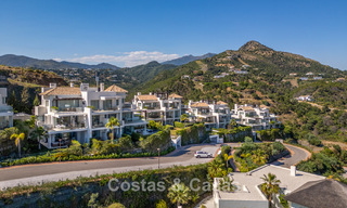 Stylish 3-bedroom apartment for sale with panoramic sea views in a gated resort in Benahavis - Marbella 790133 