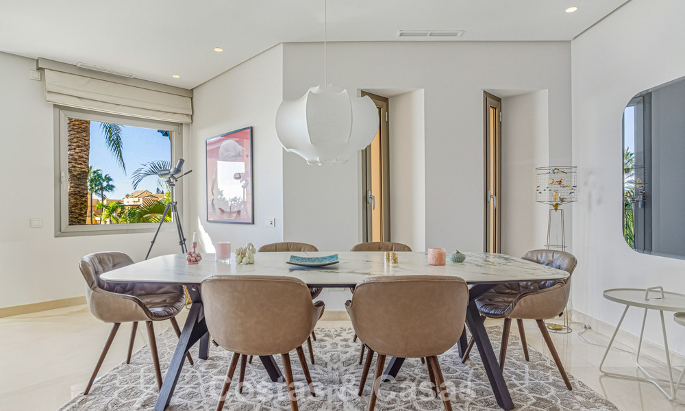 Move-in ready, modernised penthouse for sale in a luxurious complex on Marbella’s Golden Mile 790089